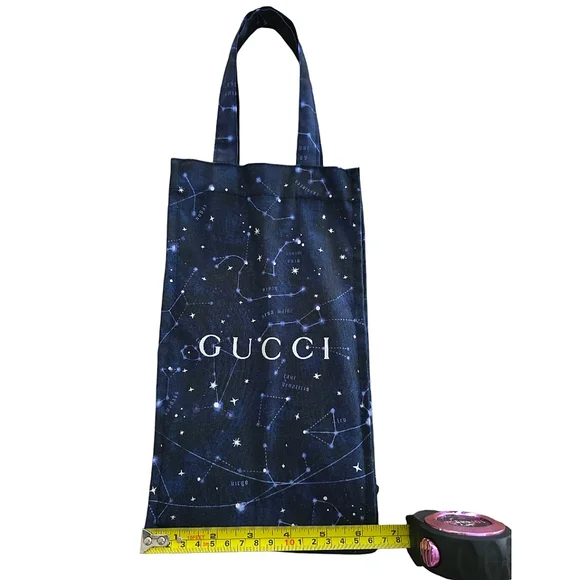 Gucci Limited Edition Blue Celestial Tote Gift Bag Astrology Stars Constellation - Picture 4 of 10